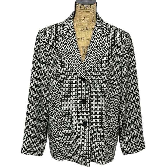 392 - LOUBEN LAURA PLUS 100% WOOL Vintage Size 14W - Picture 1 of 16